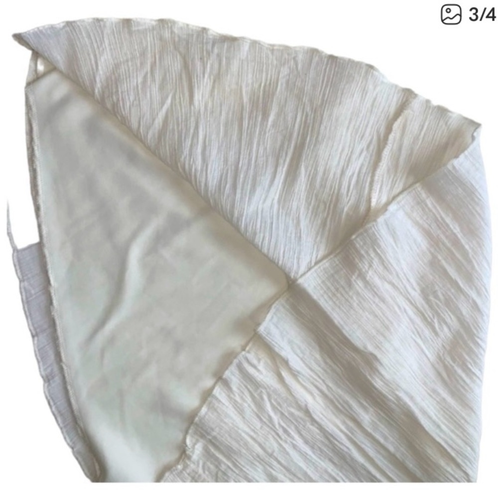A. Byer White Skirt Sz M - Picture 3 of 4